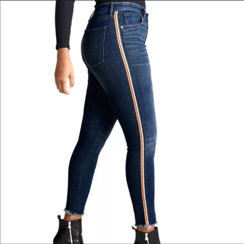 Abercrombie and Fitch Simone high rise ankle jeans Sz 26